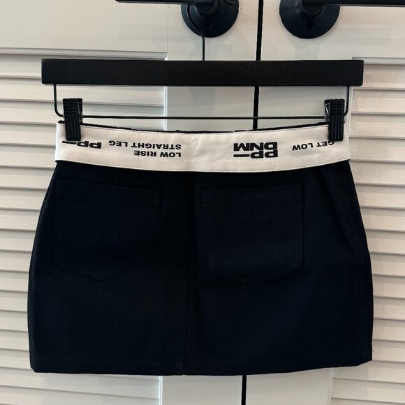 NWOT! Princess Polly Black mini skirt Size US 0 - Picture 2 of 3